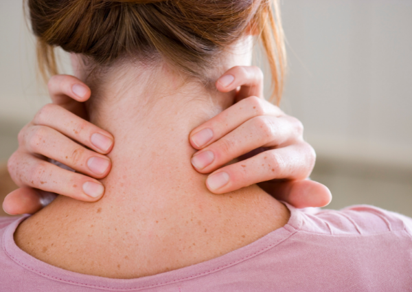 Sharp neck outlet pain after sleeping