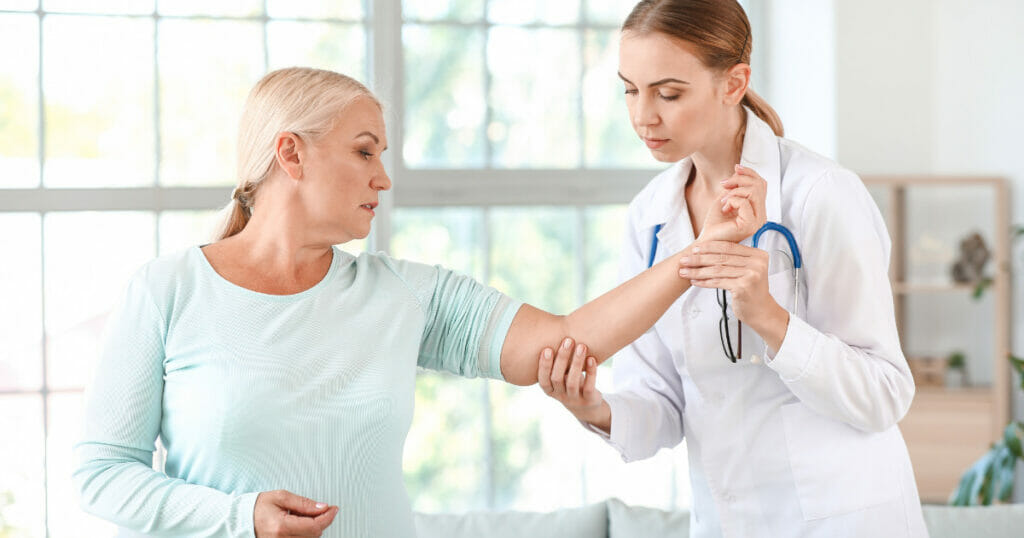 patient asking doctor what is a cortisone injection for joint treatment